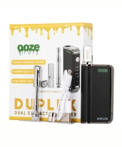 Ooze Black Duplex Vaporizer Kit 900mAh