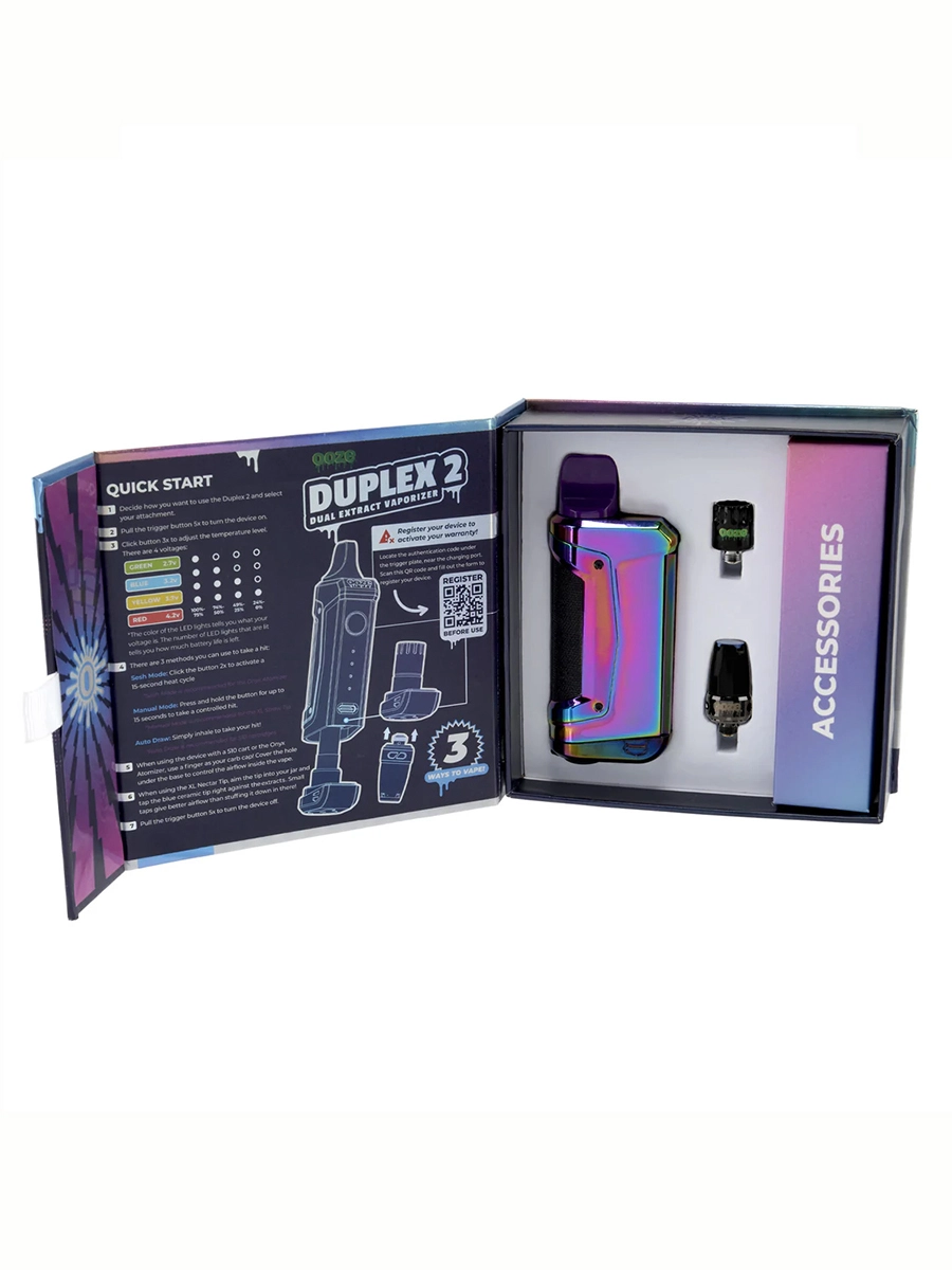 Ooze Duplex 2 C-Core Vaporizer 900mAh - Image 4