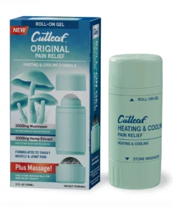 Original Heating and Cooling Cutleaf Hemp Roll On 2000mg