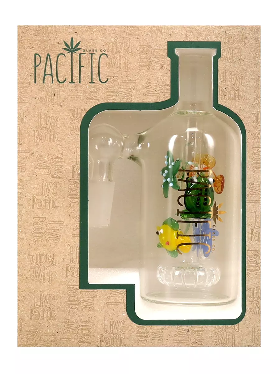 Pacific Color Critters Base 90 Degree 14MM Male Joint Ash Catcher - Image 4