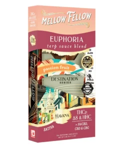 Passion Fruit Mellow Fellow Euphoria Terp Sauce Havana Blend Vape 5ML