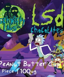 Alternative view of LSD Edible 100ug – Peanut Butter Cup – Schwifty Labs