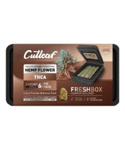 Pie Face Cutleaf THCA Pre-Rolls 6ct + FreshBox