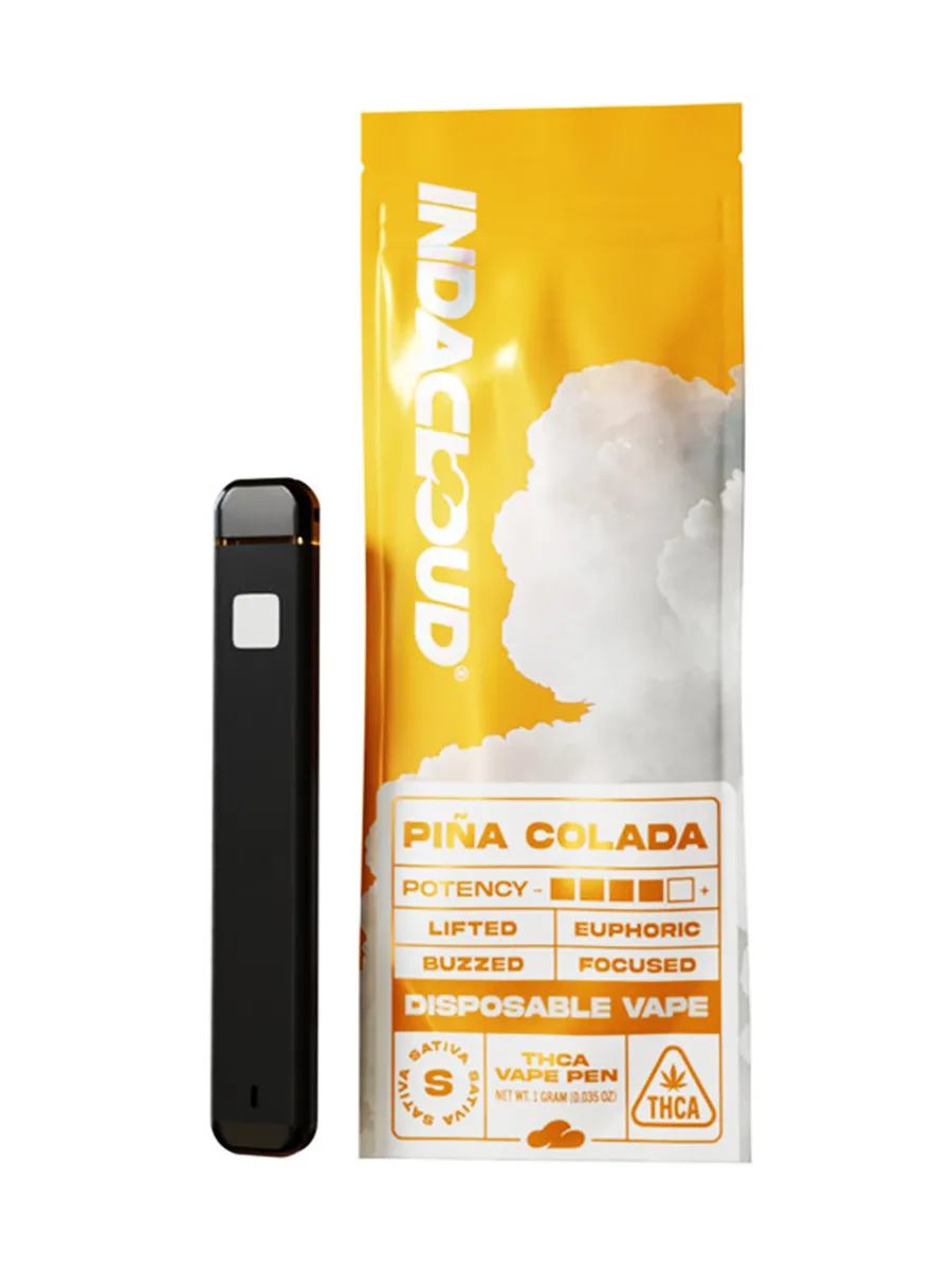 Pina Colada IndaCloud THCA Disposable Vape Pen 1G