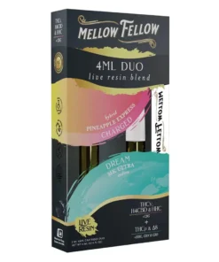 Pineapple Express | MK Ultra Mellow Fellow Live Resin Duo Blend Cartridge 4ml