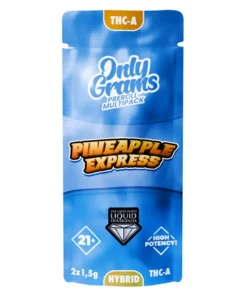 Pineapple Express Only Grams THCA Multipack Pre-Roll 2×1.5G