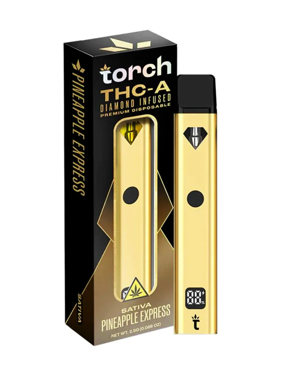 Pineapple Express Torch THCA Diamond Infused Premium Disposable 2.5G