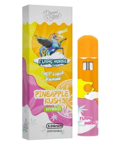 Pineapple Kush Flying Horse THC-P Liquid Diamond Disposable 3G