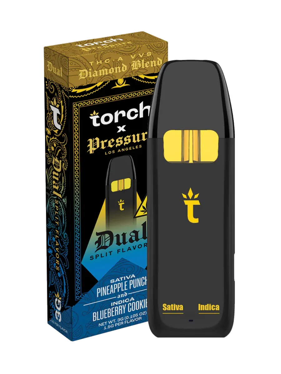Pineapple Punch | Blueberry Cookies Torch x Pressure Dual Disposable 3G