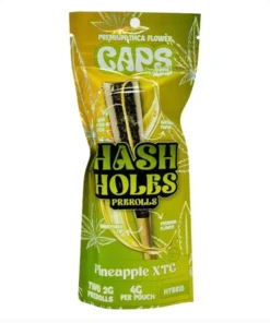 Pineapple XTC Caps Hash Holes Pre-Rolls 2ct