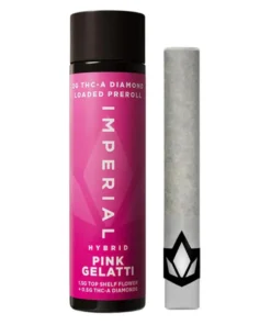 Pink Gelatti Imperial THCA Diamond Loaded Pre-Roll 2G