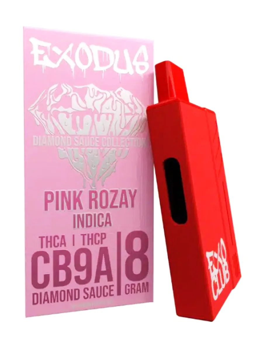 Pink Rozay Exodus CB9A+THCA+THCP Diamond Sauce Disposable 8G
