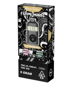 Pink Sauce | White Sauce Flying Horse Black Edition Disposable 9G