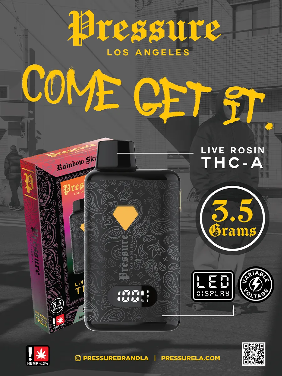 Super Lemon Cookies Pressure Live Rosin THC-A Disposable 3.5G - Image 3