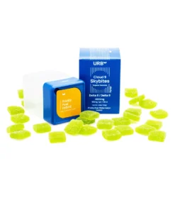 Prickly Pear Watermelon URB Cloud 9 Skybites D8 | D9 Terpene Gummies 100mg 30ct