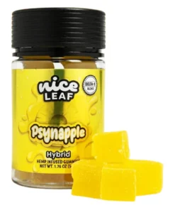 Psynapple Nice Leaf Delta-8 Blend Gummies 3500MG