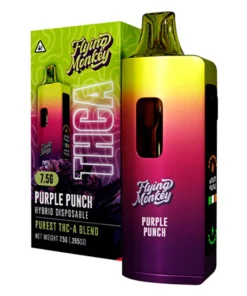 Purple Punch Flying Monkey Purest THCA Blend Disposable 7.5G