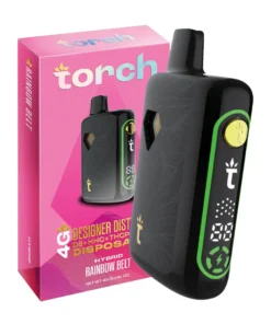 Rainbow Belt Torch Designer Distillate Disposable 4G