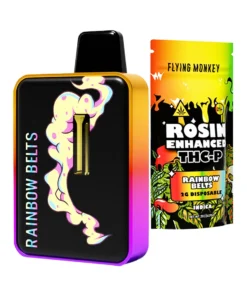 Rainbow Belts Flying Monkey Rosin Enhanced THCP Disposable 2G