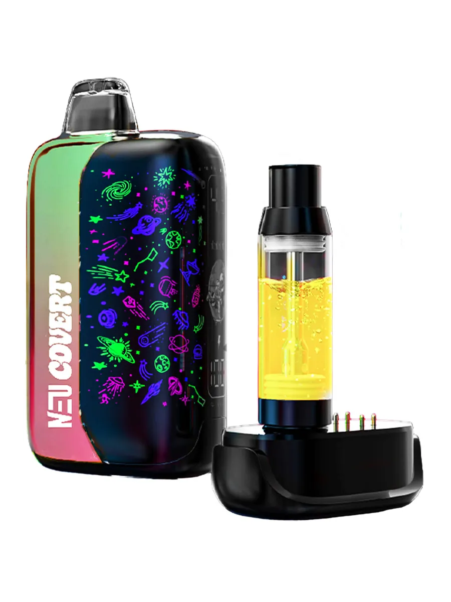 Rainbow Metallic NEU Covert Pro MAX II 510 Battery 1000mAh