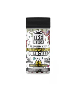 Rainbow Runtz Tre House Delta 8 Pre-Rolls 1/2G