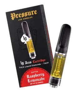 Raspberry Lemonade Pressure LA Aces THCA+THCP Cartridge 1G