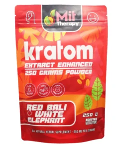 Red Bali | White Elaphant Mit Therapy Kratom Extract Powder 250G