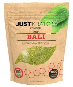 Red Bali Just Kratom Mitragyna Speciosa Powder 1000g