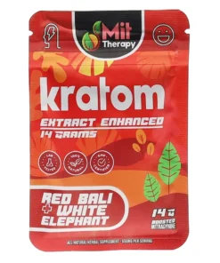 Red Bali | White Elaphant Mit Therapy Kratom Extract Powder 14G