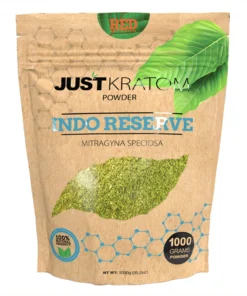 Red Indo Reserve Just Kratom Mitragyna Speciosa Powder 1000g