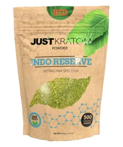 Red Indo Reserve Just Kratom Mitragyna Speciosa Powder 500g