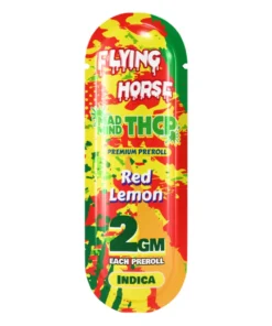 Red Lemon Flying Horse Mad Mind THCP Premiumm Pre-Roll 2GM
