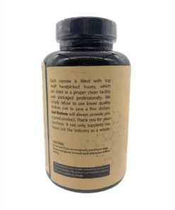 Alternative view of Red Maeng Da Just Kratom Mitragyna Speciosa Capsules 150ct