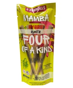Runtz Mamba Four Of A Kind Full Spectrum Blend Pre-Roll 4ct 8G