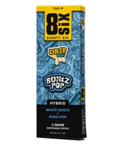 Runtz Pop 8SIX Drip Series THC-P Disposable 2G