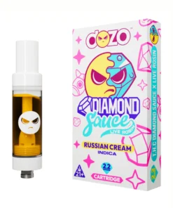 Russian Cream Dozo Diamond Sauce Live Rosin Cartridge 2.2G