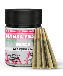 Sky Walker OG Mamba Fiesta Full Spectrum Blend Pre-Roll 50ct x 2G
