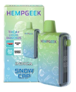 Snow Cap Hempgeek THCA+Liquid Diamonds Disposable 8000MG