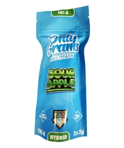 Sour Apple Only Grams Multipack THCA Pre-Roll 2x2G