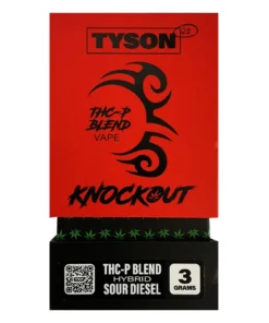 Sour Diesel Tyson 2.0 Knockout THCP Blend Disposable 3G