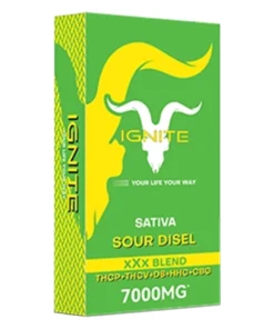 Sour Disel Ignite XXX Blend Disposable 7000mg
