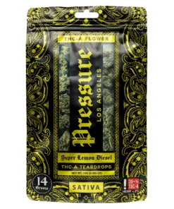 Sour Lemon Diesel Pressure THC-A Teardrops 14G