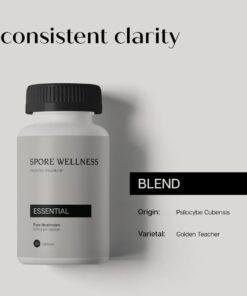Spore Wellness (Essential) Microdosing Mushroom Capsules