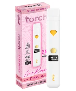 Star Berry Torch THC-A Live Rosin Disposable 2.5G