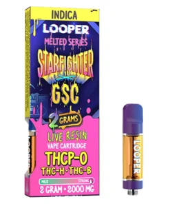 Starfighter GSC Looper Melted Series THCP-O+THC-H+THC-B Vape 2G