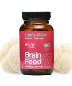 Alternative view of Stay Wyld Organics – Lion’s Mane Mushroom Capsules (Bottle of 90)