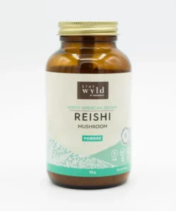 Alternative view of Stay Wyld Organics – Reishi Mushroom Powder (70g)