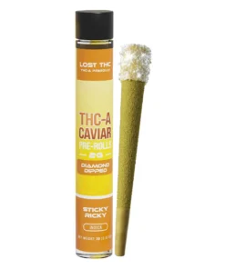 Sticky Ricky Lost THC THC-A Caviar Diamond Dipped Pre-Roll 2G