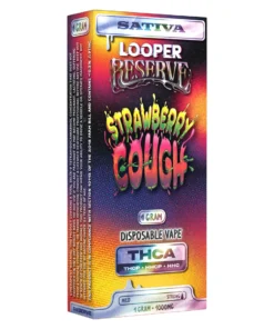 Strawberry Cough Looper Reserve THCA Disposable 1G