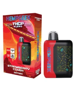 Strawberry Cough Hempgeek THCP Blend Disposable 10000MG